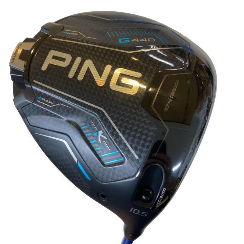 美品 PING G440 K ドライバー 10.5度 ヘッドのみ 替ウエイト付 PING（ピン） G440 K 10.5° ドライバー DR フレックスSR : ゴルフ