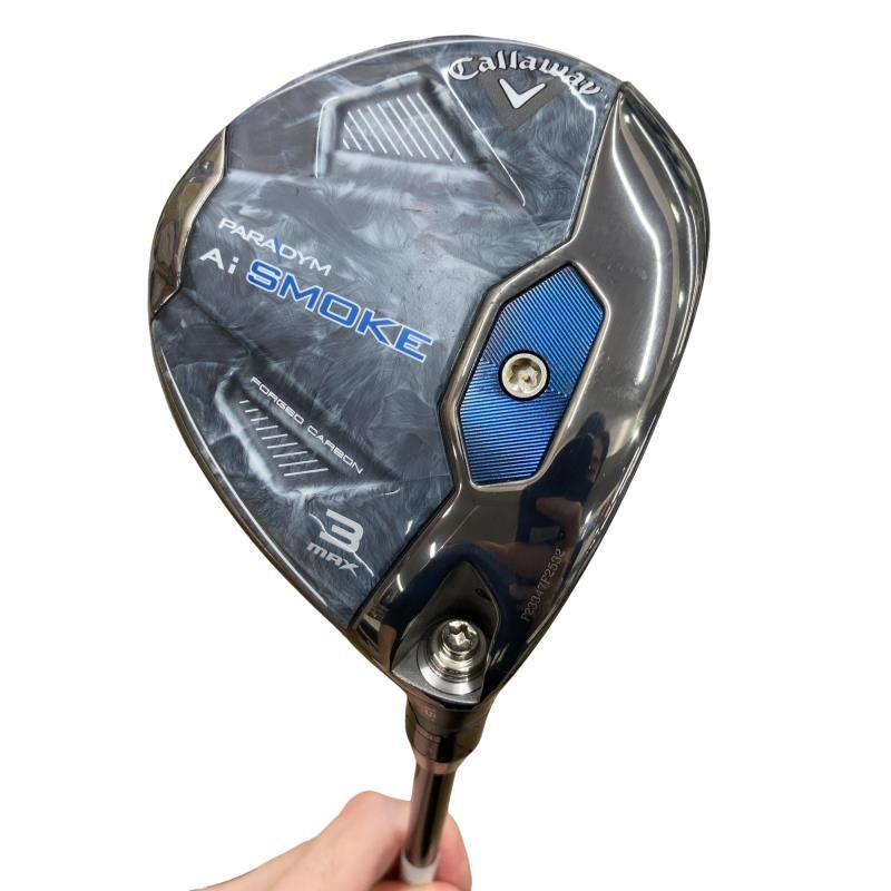 【美品】キャロウェイ Ai SMOKE MAX フェアウェイウッド 3w5w Callaway（キャロウェイ） PARADYM Ai SMOKE MAX 3W フェアウェイ
