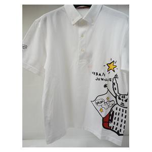 【春夏物セール 60%OFF !!】CASTELBAJAC カステルバジャック アルティマ 脇続き大柄プリント ボタンダウン 半袖シャツ『ホワイト/Mサイズ/46』【23970-115】_2