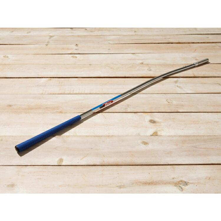 ゴルフ スイング 練習器具 ハンドファースト シャローイング 「TRIONE（トライワン）マルチスイングスティック」 トライワン TRIONE マルチスイングスティック シャローイング 75グラムウェイト装着時