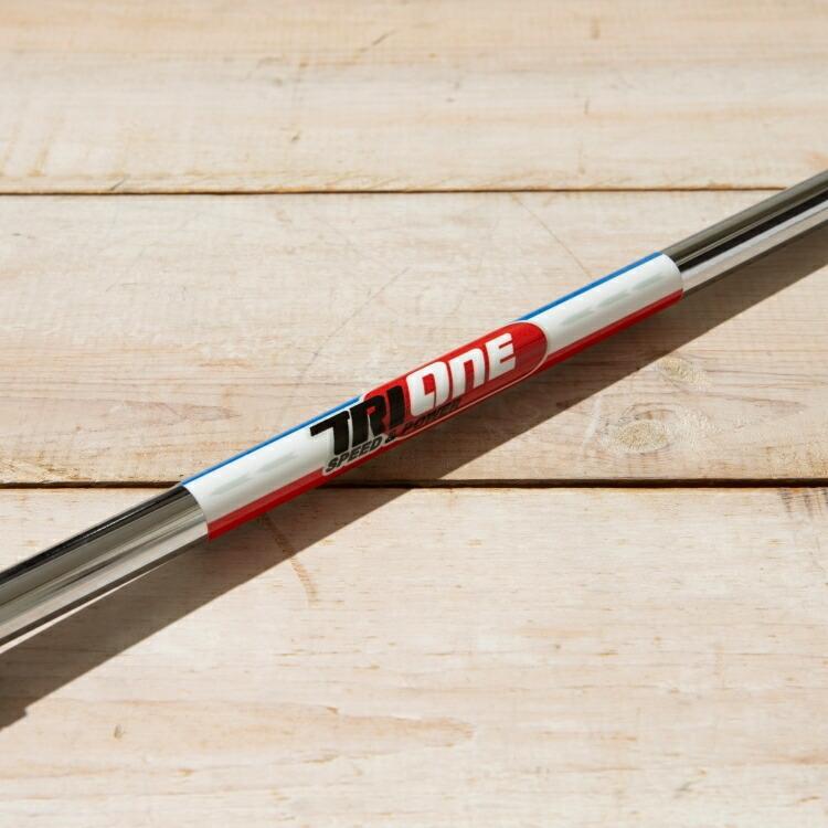 ゴルフ スイング 練習器具 ハンドファースト シャローイング 「TRIONE（トライワン）マルチスイングスティック」 トライワン TRIONE マルチスイングスティック シャローイング 75グラムウェイト装着時