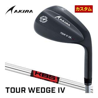 特注カスタムクラブ アキラ ツアーウエッジ IV ブラックPVD仕上げ KBS TOUR V WEDGE シャフト TOUR WEDGE 特注カスタムクラブ アキラ ツアーウエッジ IV ブラックPVD