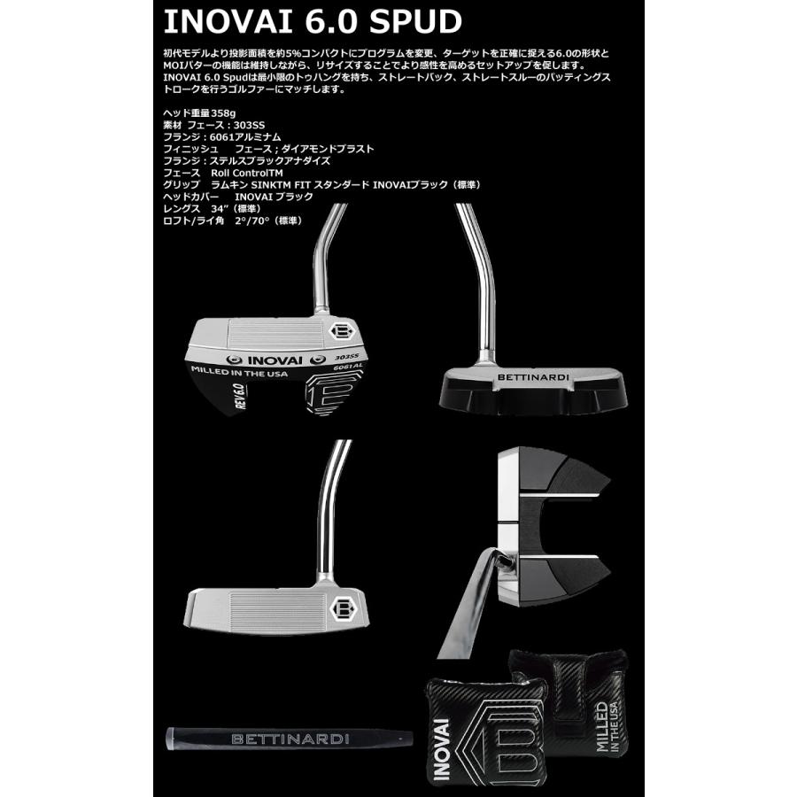 BETTINARDI（ベティナルディ） 特注カスタムクラブ 2023 INOVAI 6.0