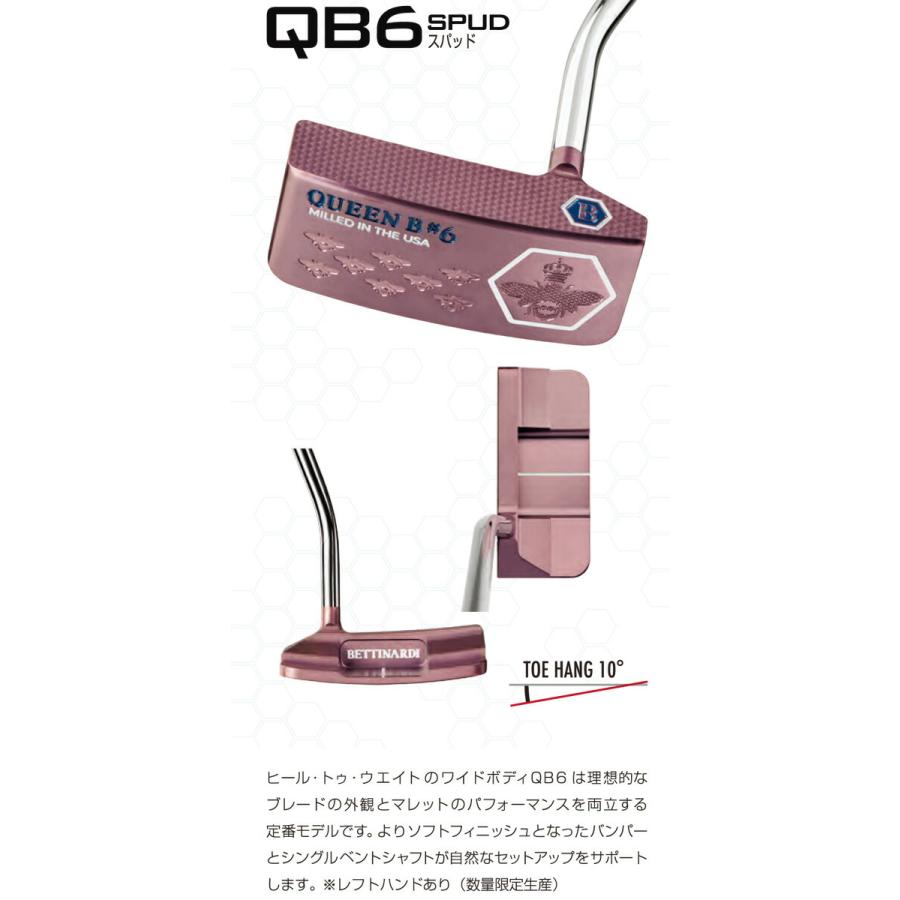 BETTINARDI（ベティナルディ） 2026 QUEEN QB6 パター : ゴルフ