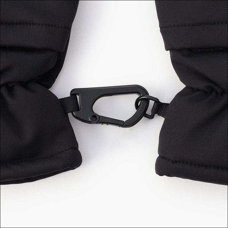 ブリーフィング ソロテックウォームミトン BRG243F07(ブラック) BRIEFING GOLF ブリーフィング WR ソロテックス ウォームミトン