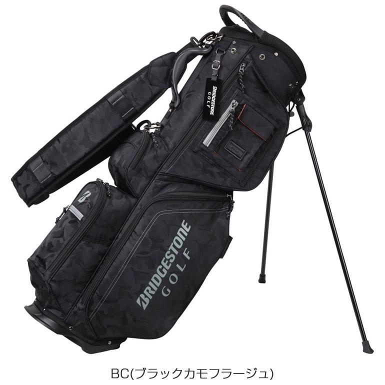 ブリヂストン ゴルフ キャディバッグ ブラック 軽量 新品未使用 BRIDGESTONE GOLF ブリヂストンゴルフ 軽量 スタンドモデル キャディ