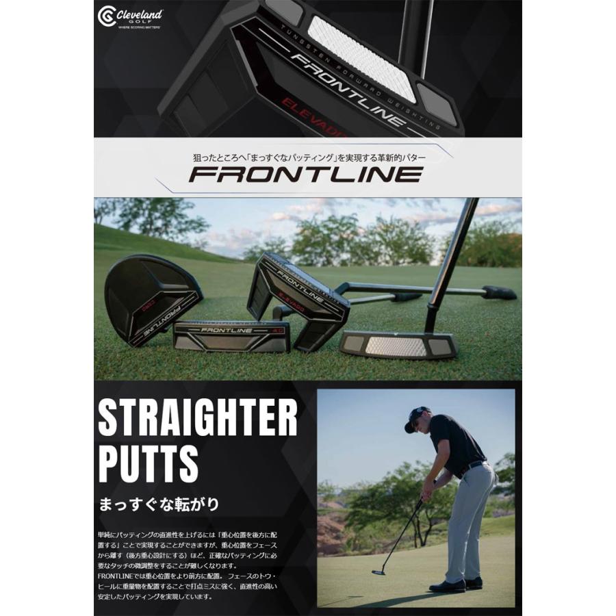 クリーブランドFLONTLINEパター　美品 クリーブランドゴルフ フロントライン エリート レディス パター