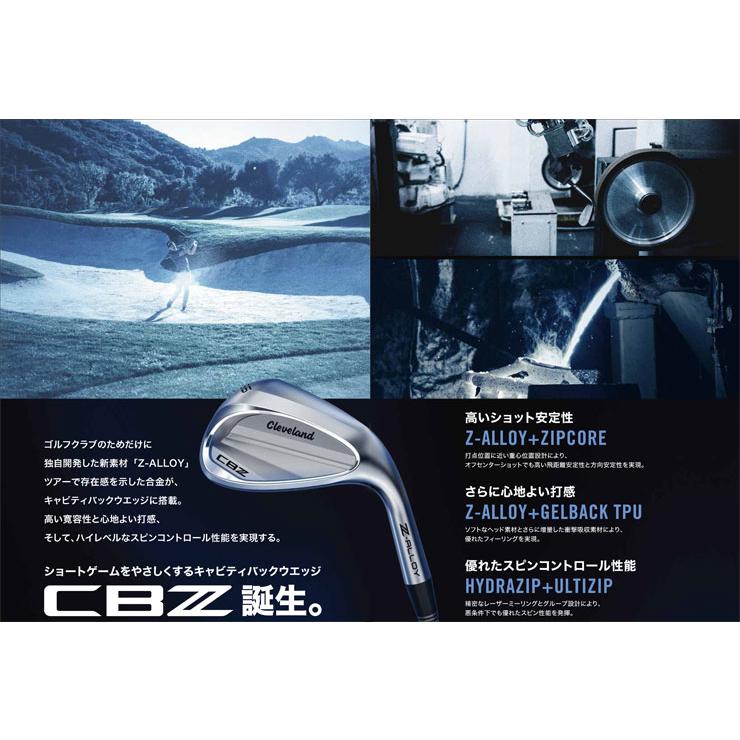 特注カスタムクラブ クリーブランド CBZ ウエッジ ダイナミックゴールド MID TOUR ISSUE シャフト_1