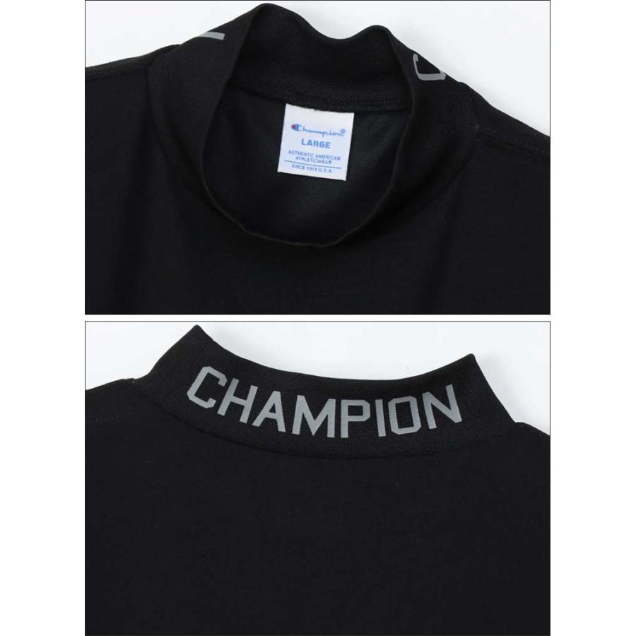 Champion（チャンピオン） ゴルフ モックネック 長袖シャツ ウェア