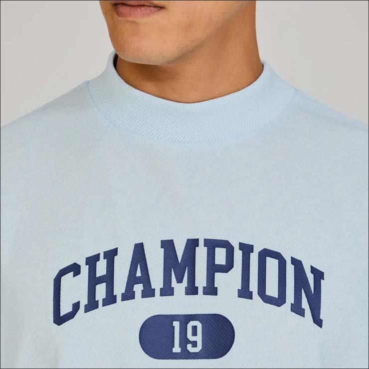 Champion（チャンピオン） ゴルフ モックネック 半袖シャツ ウェア