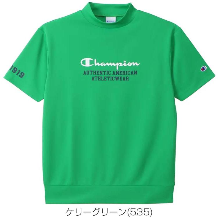 Champion（チャンピオン） ゴルフ モックネック 半袖シャツ ウェア