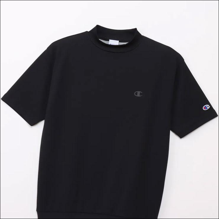 Champion（チャンピオン） ゴルフ バックロゴプリント モックネック