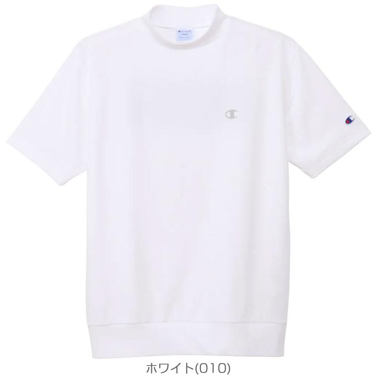 Champion（チャンピオン） ゴルフ バックロゴプリント モックネック