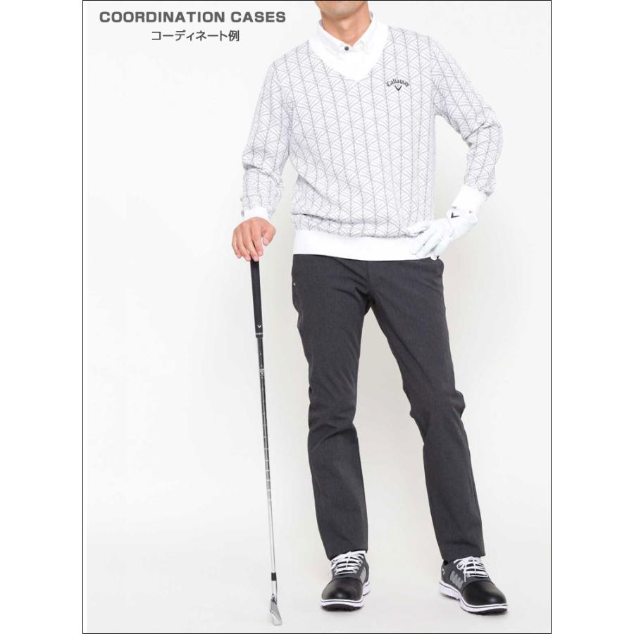 キャロウェイ メンズ ゴルフウェア イチョウ柄 Vネック ニットセーター 241 年秋冬モデル M Ll Cwf ゴルフレンジャー 通販 Yahoo ショッピング