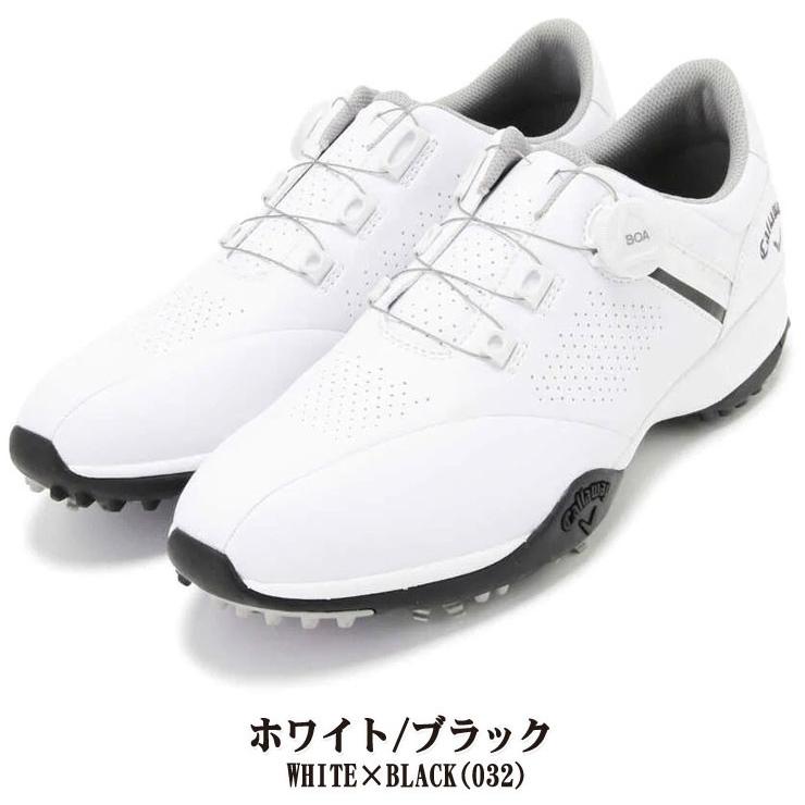 Callaway ゴルフシューズ BOA ホワイト Callaway（キャロウェイ） メンズ ゴルフシューズ エアロスポーツ ボア