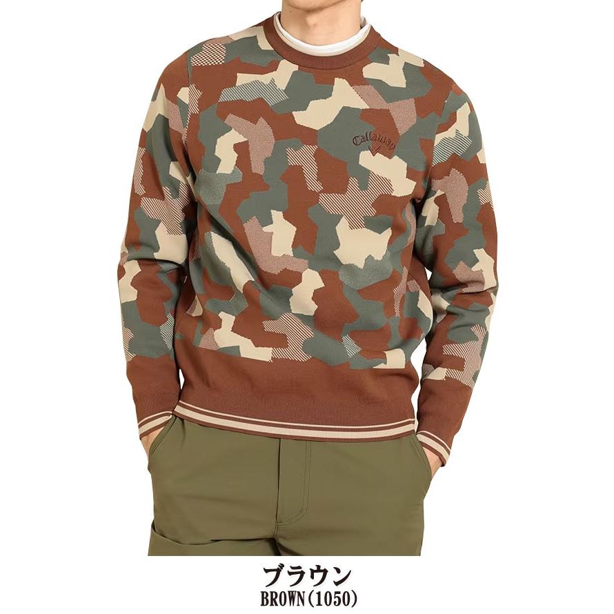 Callaway（キャロウェイ） メンズ ゴルフウェア カモフラ柄ジャカード
