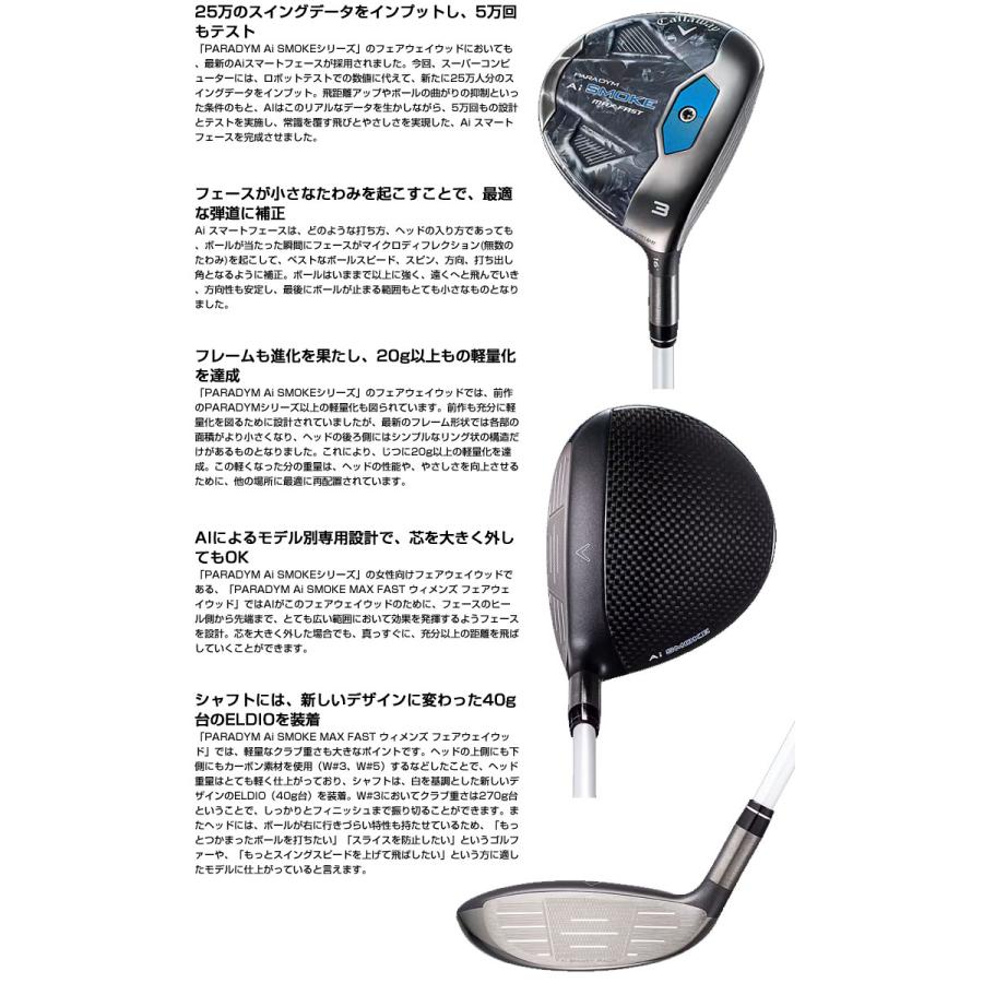 Ai PARADYM キャロウェイ SMOKE カスタム 特注 24モデル Callaway