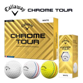 Callaway（キャロウェイ） CHROME TOUR ゴルフボール 1ダース [12球