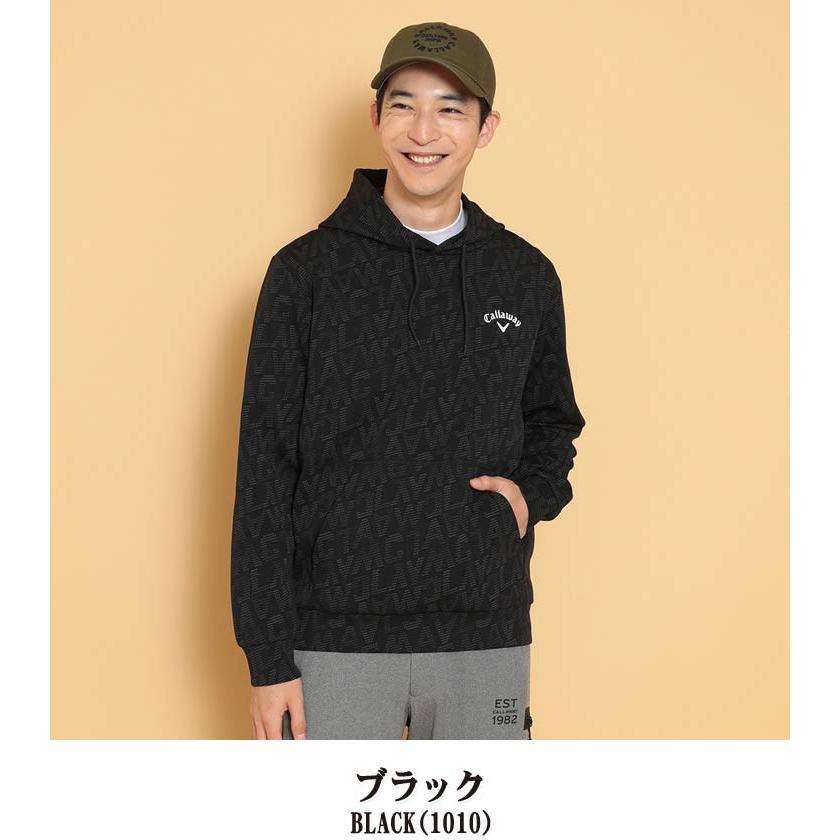Callaway キャロウェイ ロゴプリント ハーフゲージ プルオーバー