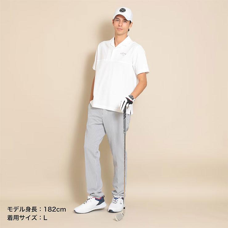 Callaway（キャロウェイ） 8WAYストレッチ シアサッカー ロングパンツ