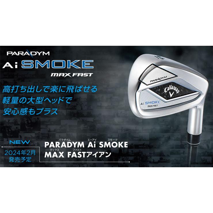Callaway（キャロウェイ） PARADYM Ai SMOKE MAX FAST アイアン N.S.