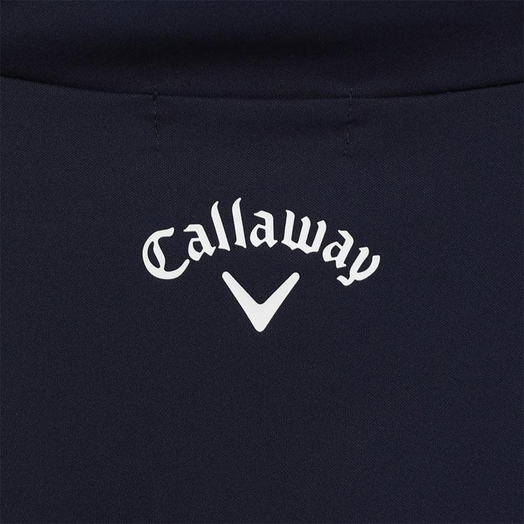 Callaway（キャロウェイ） CLWYロゴ スムース モックネック 長袖シャツ