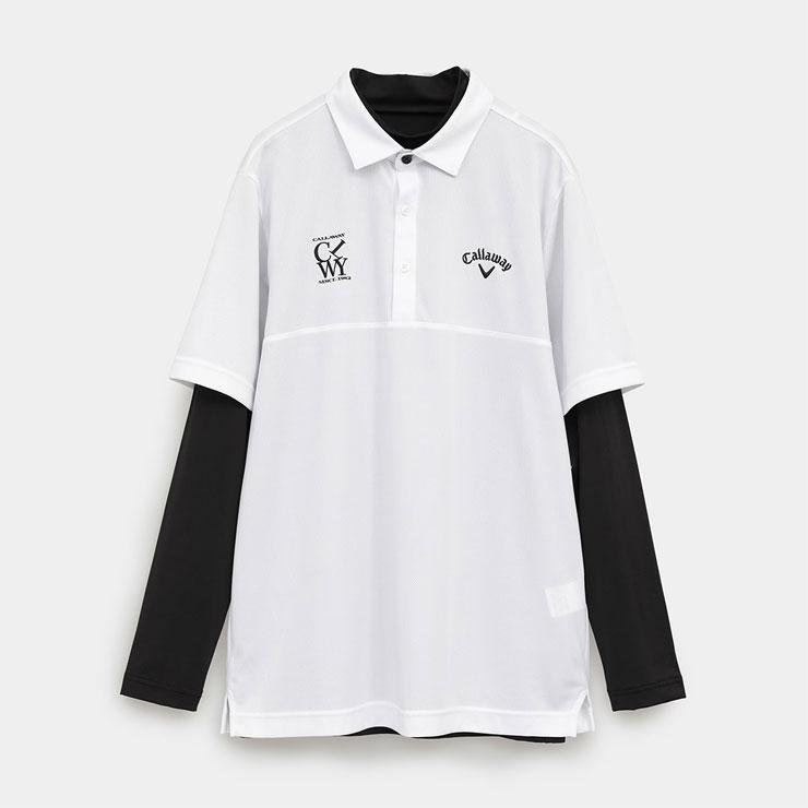 Callaway（キャロウェイ） 半袖ポロシャツ + ハイネック 長袖インナー