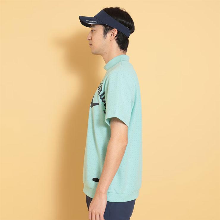 Callaway（キャロウェイ） ドットプリント スウェット モックネック