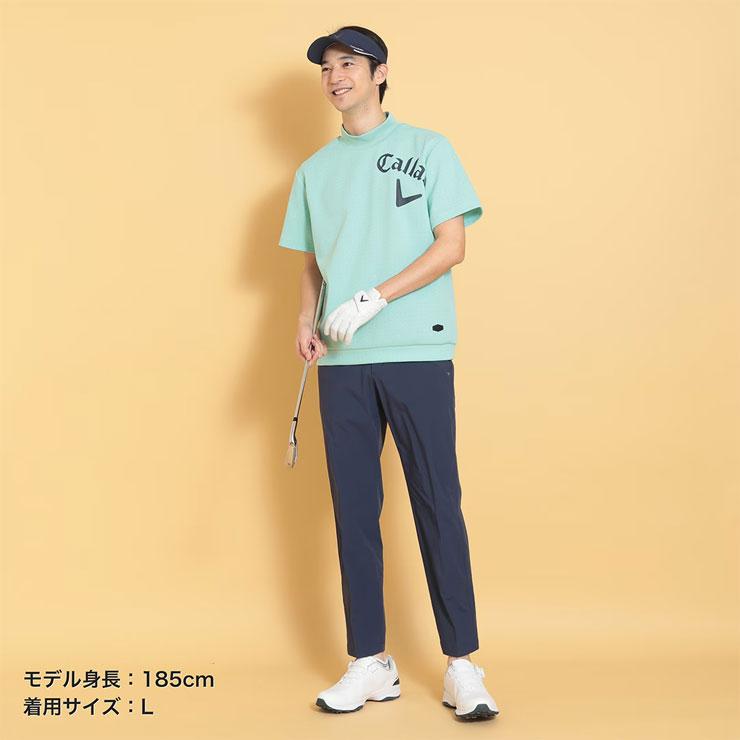 Callaway（キャロウェイ） ドットプリント スウェット モックネック