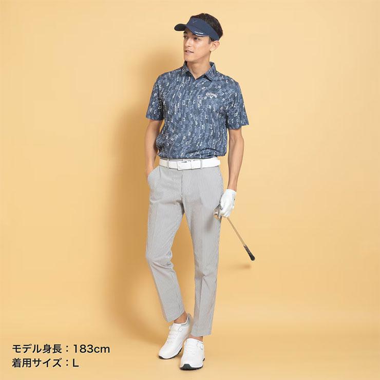 Callaway（キャロウェイ） 8WAYストレッチ シアサッカー ロングパンツ
