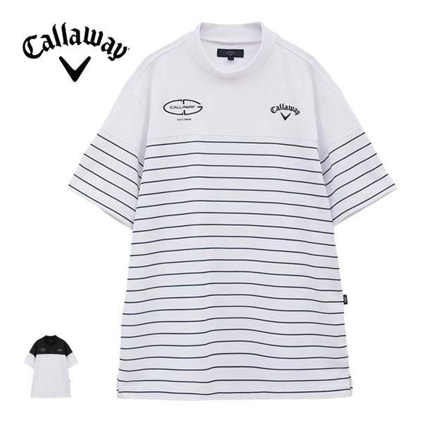 Callaway（キャロウェイ） -3℃裏クール ボーダープリント モックネック