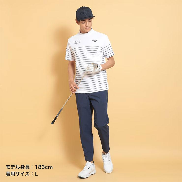 Callaway（キャロウェイ） -3℃裏クール ボーダープリント モックネック