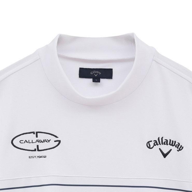 Callaway（キャロウェイ） -3℃裏クール ボーダープリント モックネック