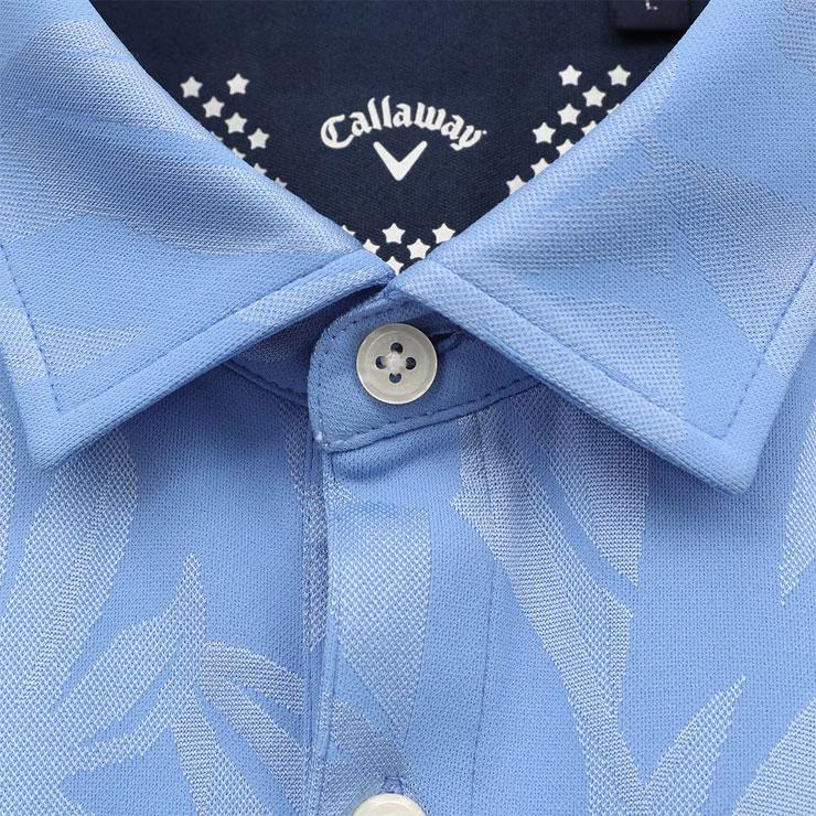 Callaway（キャロウェイ） フラワージャカード 半袖 ポロシャツ ゴルフ
