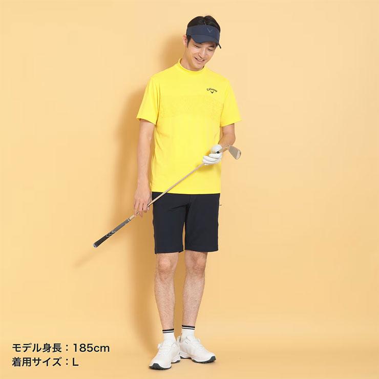 Callaway（キャロウェイ） -3℃裏クール ウェーブCGロゴ カノコ モック