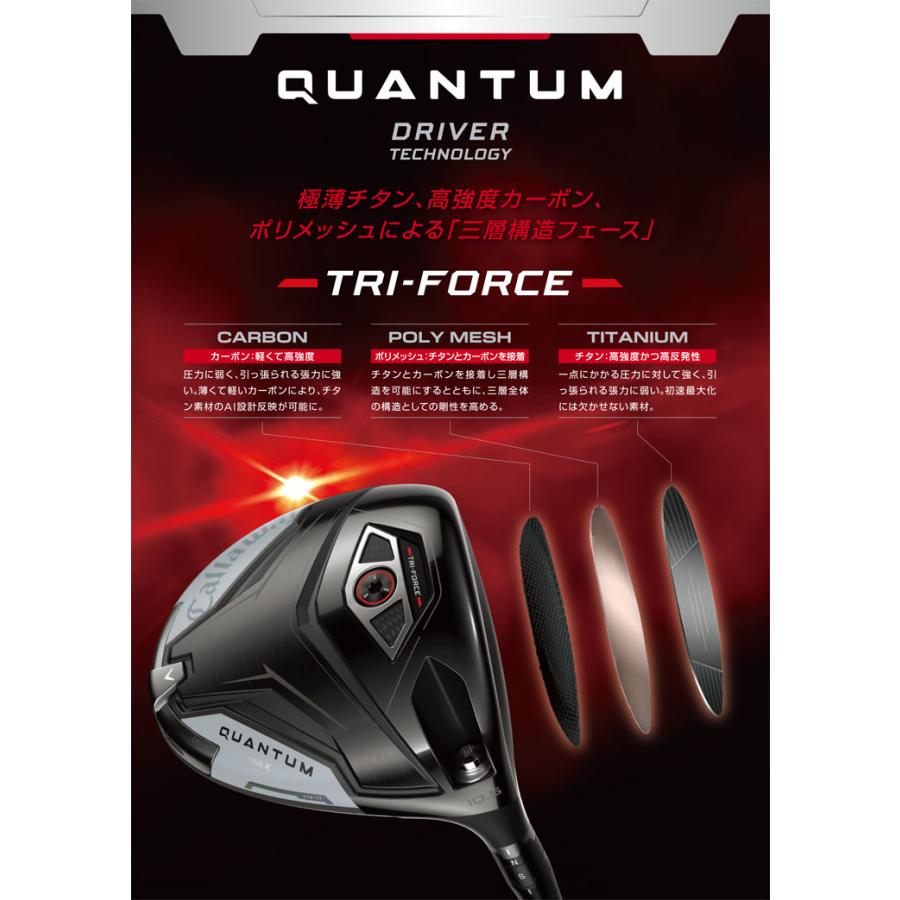 32％OFFクーポン発行 特注カスタムクラブ キャロウェイ QUANTUM MAX D ドライバー ウィメンズ仕様 三菱 TENSEI PRO RED 1K シャフトの画像