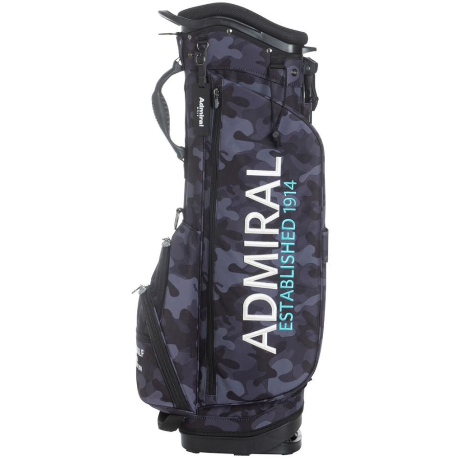 Admiral 迷彩柄 ゴルフキャディバッグ Admiral Golf アドミラルゴルフ スタンド キャディバッグ カモ