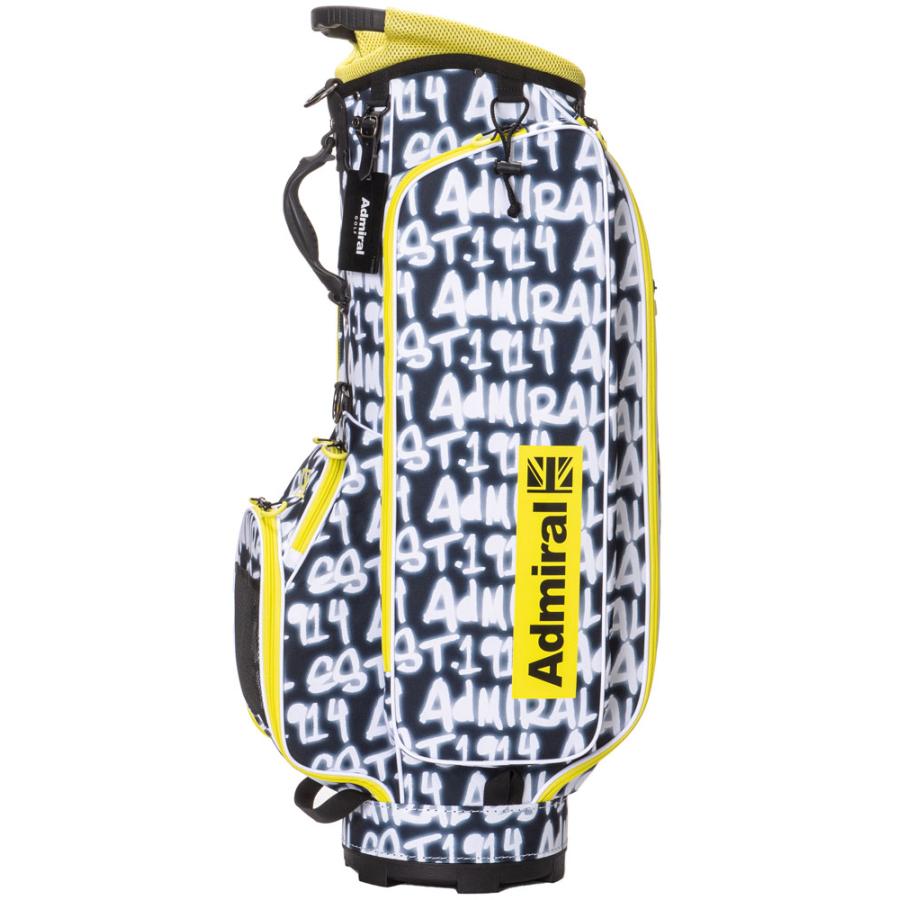 Admiral キャディバッグ ADMG3AC8 Admiral Golf（アドミラルゴルフ） カートキャディバッグ ロゴシリーズ