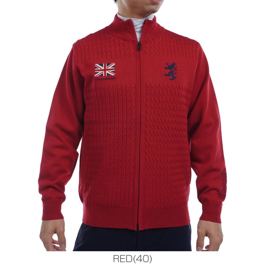 Admiral Golf（アドミラルゴルフ） フラッグ フルジップ ニット