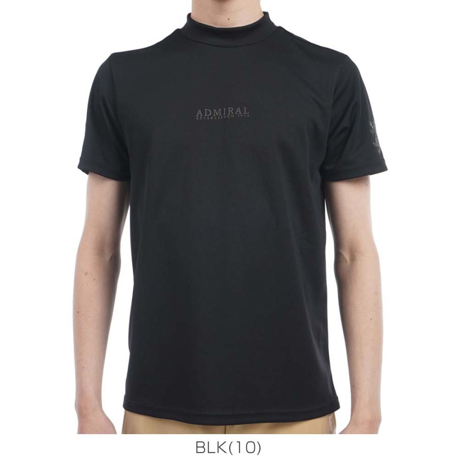 Admiral Golf（アドミラルゴルフ） フラッグ モックネック 半袖シャツ