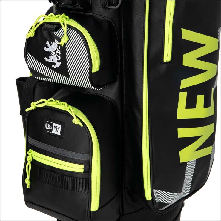 Admiral ✖️NEW ERA コラボのキャディバッグ Admiral Golf（アドミラルゴルフ） ニューエラ コラボ スタンド
