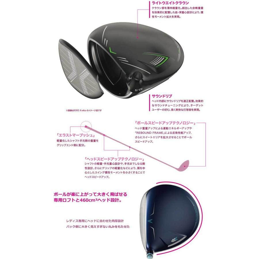 ゴルフレンジャーゼクシオ 12 レディース MP1200L ドライバー XXIO