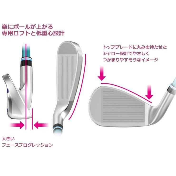 美品 ゼクシオ 12 レディース アイアン XXIO MP1200L カーボンシャフト 5本セット[＃7-P、SW] 【W1241043182】(43780円)