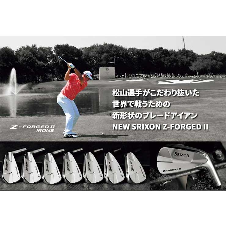 特注カスタムクラブ スリクソン Z-FORGED II アイアン ライフル PROJECT X シャフト 5本セット[＃6-P]｜golfranger｜02