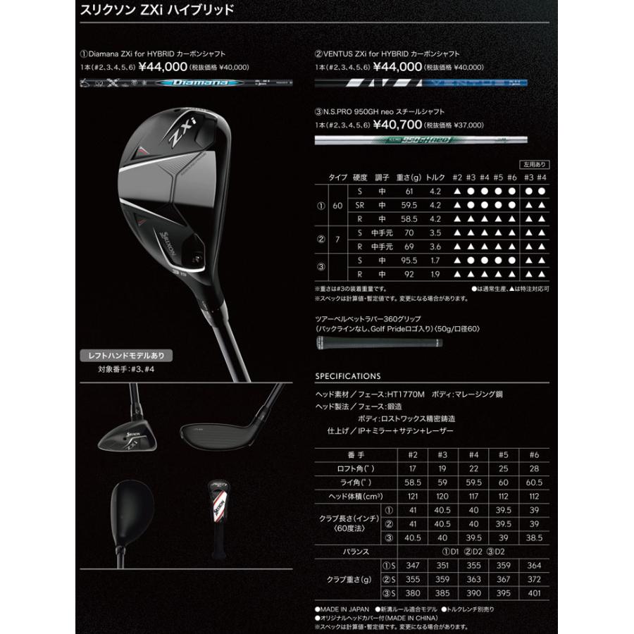 SRIXON 20％OFFクーポン対象 特注カスタムクラブ スリクソン ZXi