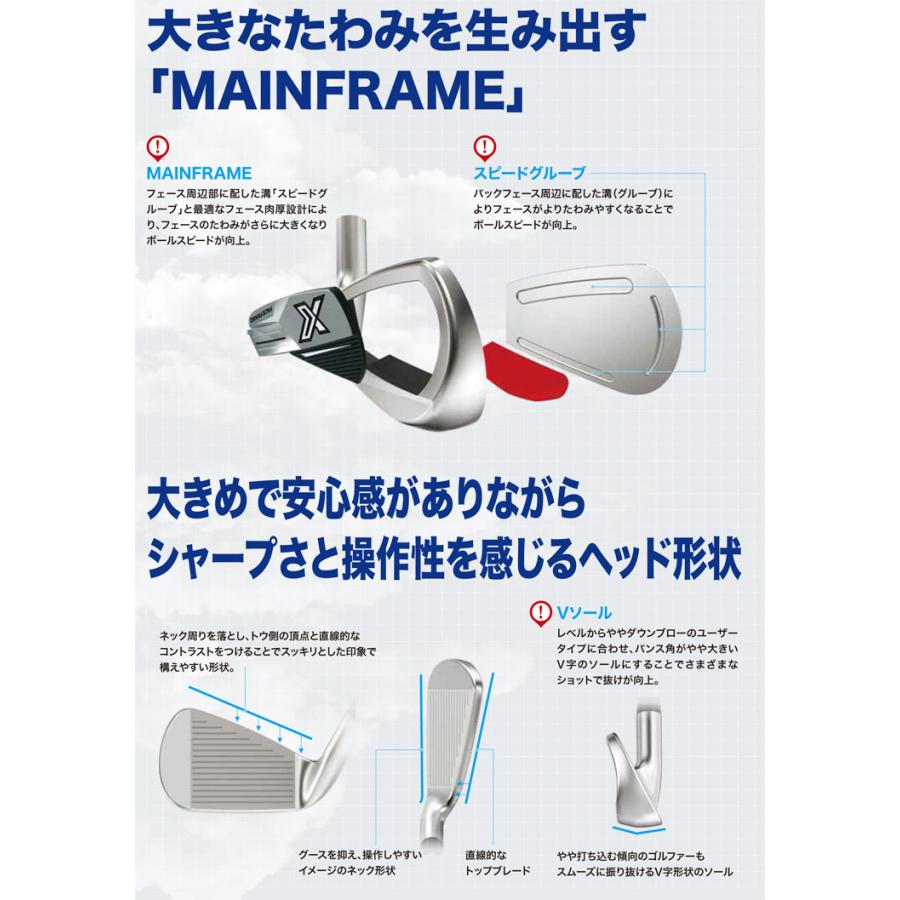 XXIO ゼクシオ X13 eks アイアン Miyazaki AX-3 カーボンシャフト 8本