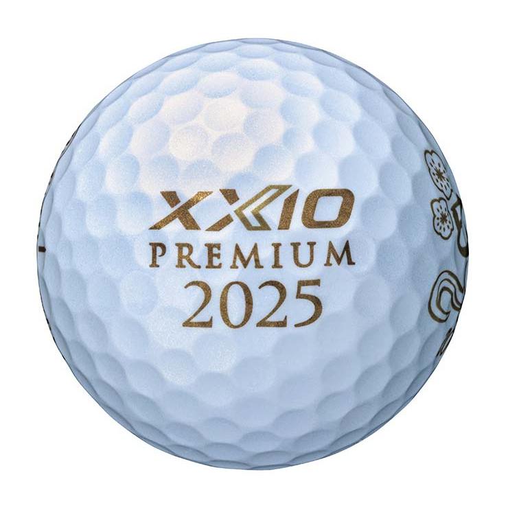 XXIO ゼクシオ プレミアム 2025年 干支 ゴルフボール 半ダース [6球