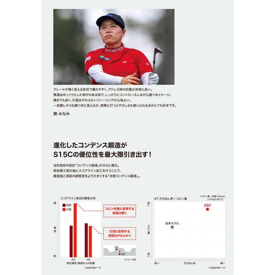 ZX（スリクソン） 20％OFFクーポン対象 スリクソン ZXi7 アイアン