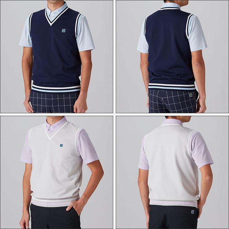 オノフ メンズ ゴルフウェア Vネック サマーベスト OUH101 2022年春夏モデル MLL DW22SOUH101ゴルフレンジャー 通販 Yahoo!ショッピング