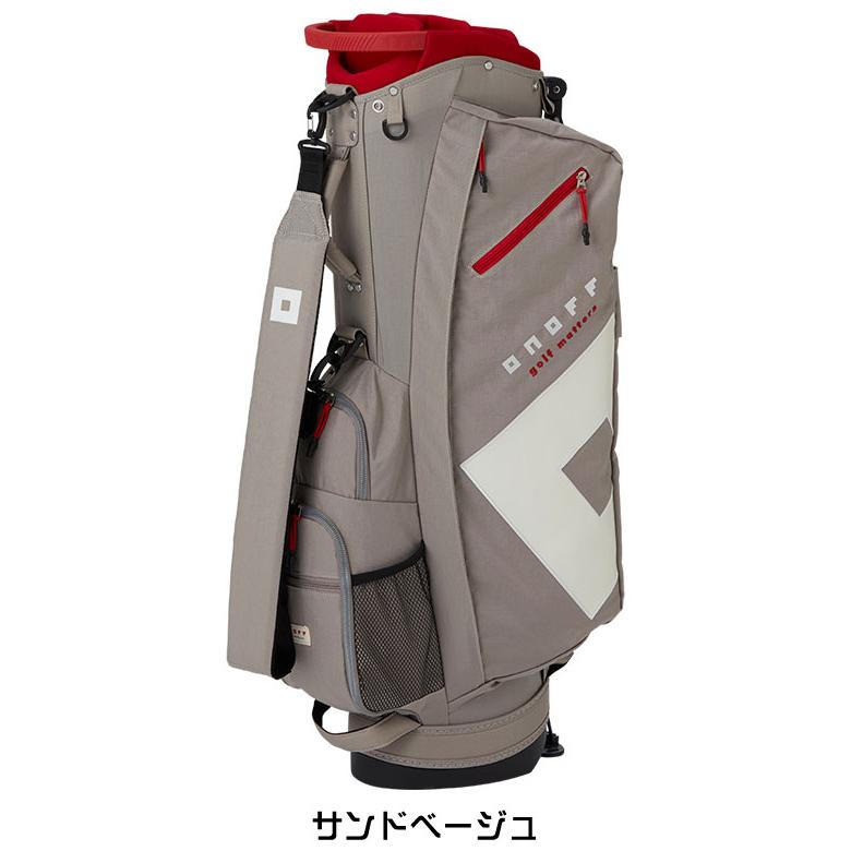新品 ONOFF オノフ キャディバッグ スタンド OB0324 サンドベージュ Amazon | メンズキャディバッグ OB3624 2024 （45）サンド